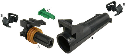 Metri-Pack - Sealed 280 Series Connector and Lock