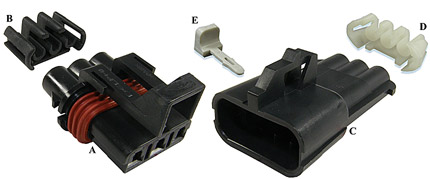Metri-Pack - Sealed 280 Series Connector and Lock