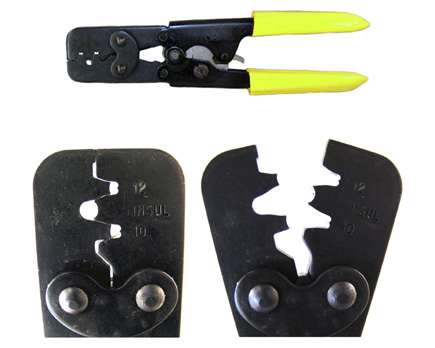 T-17 Seal and Open Barrel Terminal Crimper