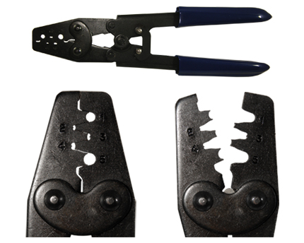 T-18E Five-Cavity Terminal and Seal Crimper